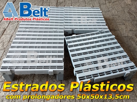 Estrado Plástico 50x50x13,5cm