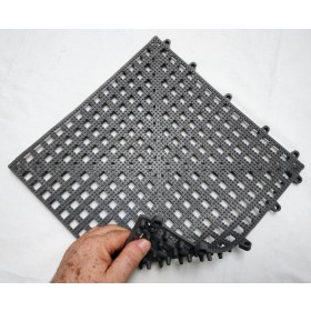 Estrado flexivel modular 30x30cm cor cinza