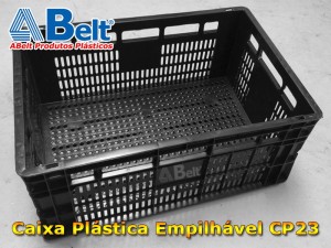 caixa-plastica-empilhavel-cp-23-na-cor-preta