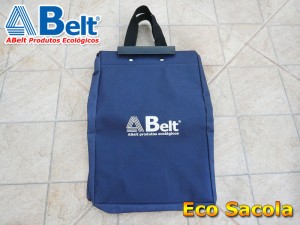 Sacola ecológica azul