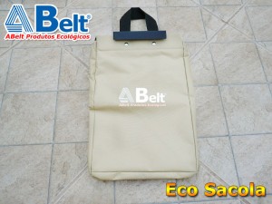 Sacola ecológica bege