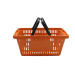 cesta-de-plastico-com-alça-16l-laranja-abelt